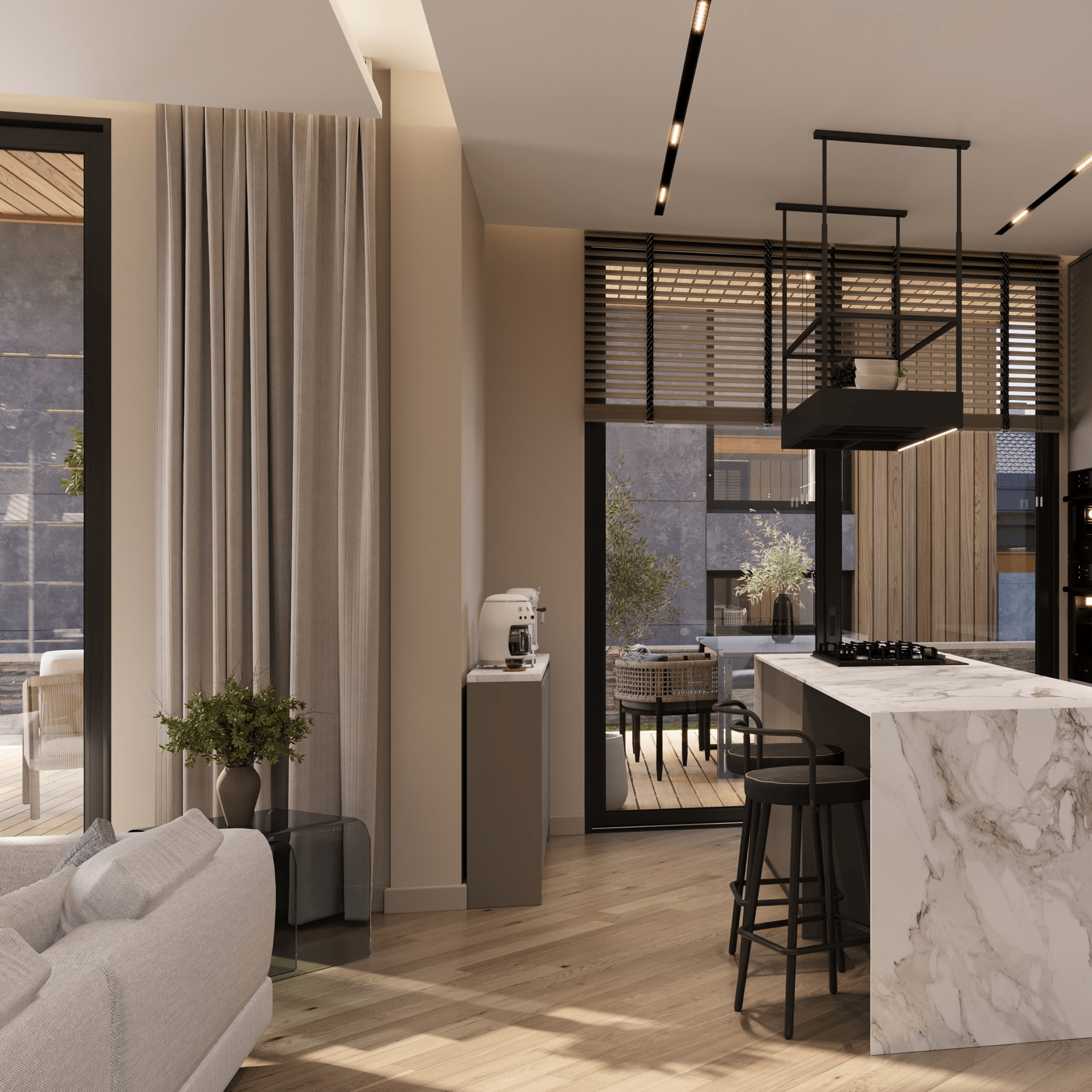 çavuşbaşı villa salon giriş mutfak 2 final-min 1-min